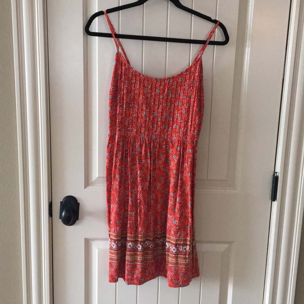 Old Navy Floral Print Spaghetti Strap Dress